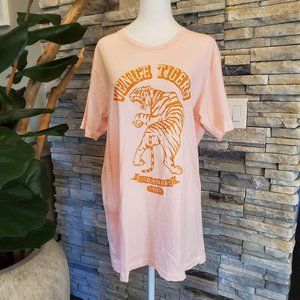 Midnight Rider Pink Venice Tiger Tee